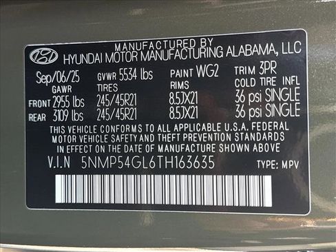 New 2026 Hyundai Santa Fe Calligraphy image 20