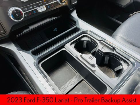 Used 2023 Ford F350 Lariat w/ Black Appearance Package AWD/4WD image 23