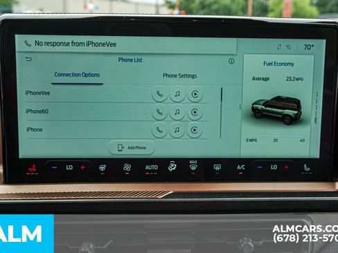 Used 2025 Ford Bronco Sport Outer Banks w/ Outer Banks Tech Package+ AWD/4WD image 38