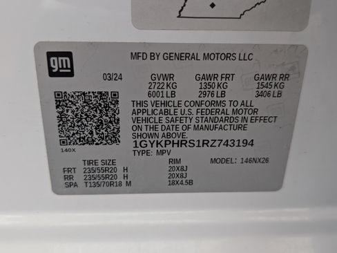 Used 2024 Cadillac XT6 Sport w/ Platinum Package AWD/4WD image 40
