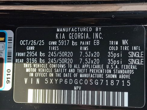 Used 2025 Kia Telluride S AWD/4WD image 29