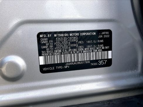 Used 2022 Mitsubishi Outlander Sport SE AWD/4WD image 34