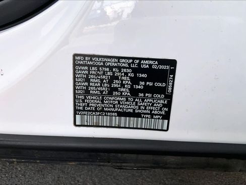 Used 2023 Volkswagen Atlas Cross Sport SEL Premium R-Line AWD/4WD image 34