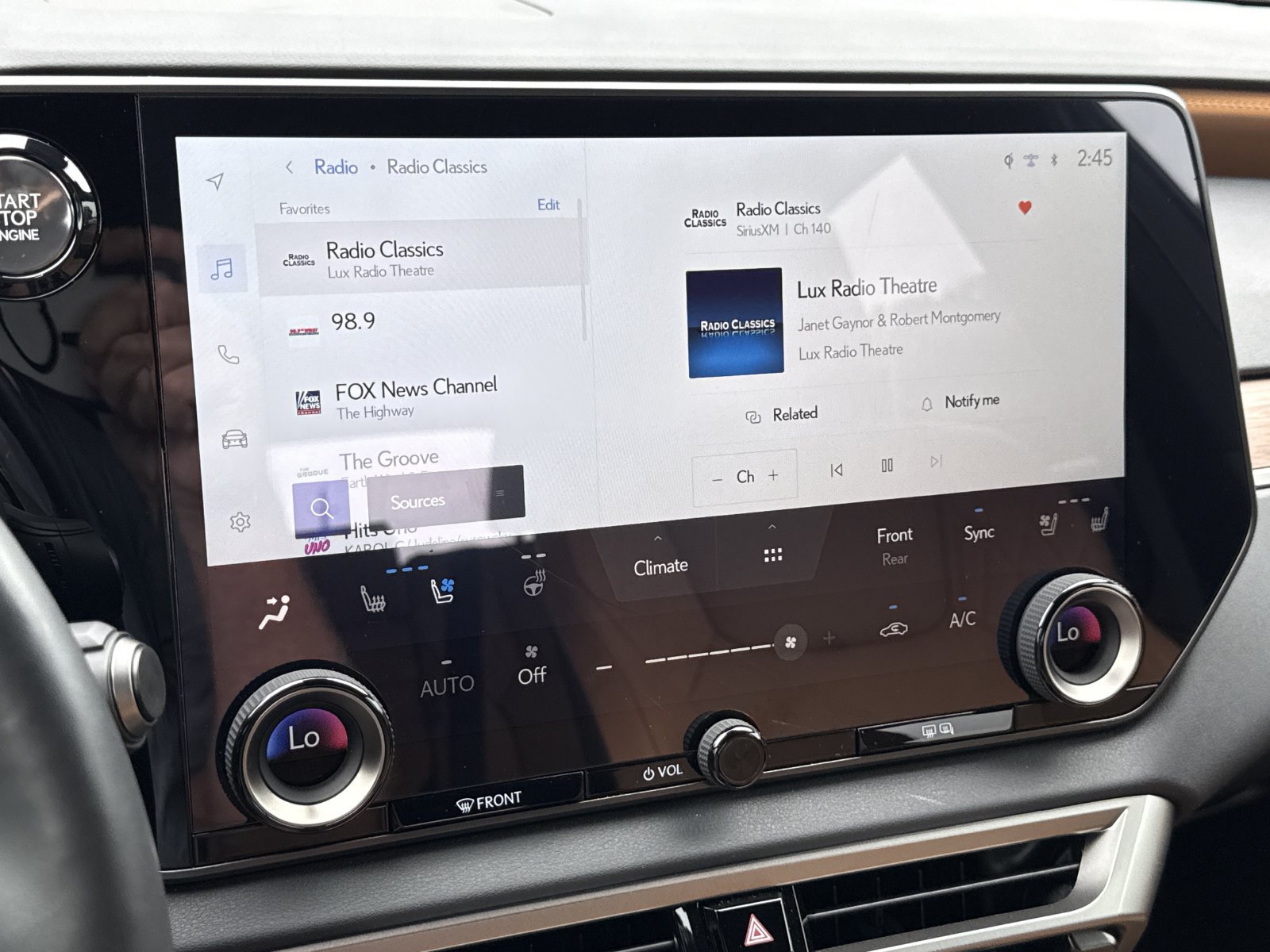 Used 2025 Lexus RX 350 Premium w/ Accessory Package (Z1) FWD image 26