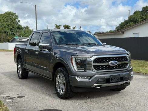 Used 2021 Ford F150 Platinum w/ Equipment Group 701A High AWD/4WD image 1