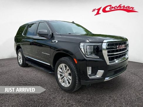 Certified 2022 GMC Yukon SLT w/ Max Trailering Package AWD/4WD image 1