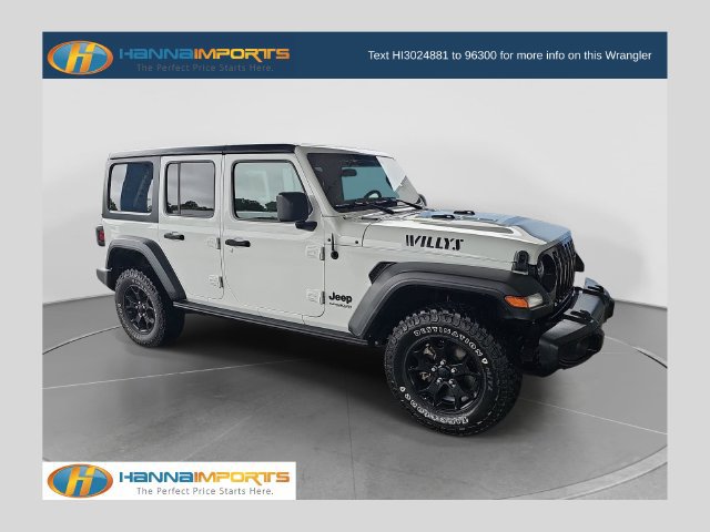 Used 2021 Jeep Wrangler Unlimited Sport AWD/4WD image 1