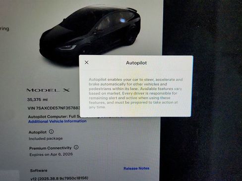 Used 2022 Tesla Model X AWD w/ 22'' Turbine Wheels & P image 16