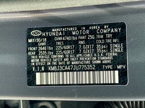 Used 2018 Hyundai Tucson SEL Plus AWD/4WD image 39