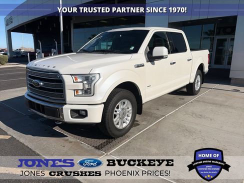 Used 2017 Ford F150 Limited w/ Trailer Tow Package AWD/4WD image 1