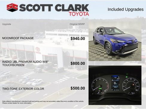 Used 2024 Toyota Corolla Cross S w/ Moonroof Package image 8