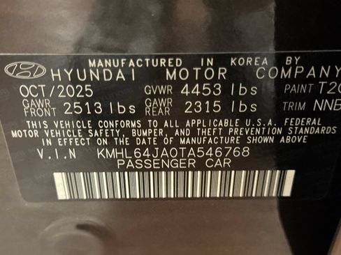 New 2026 Hyundai Sonata SEL FWD image 27
