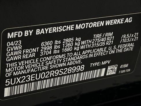 Certified 2024 BMW X5 xDrive40i w/ M Sport Package AWD/4WD image 24