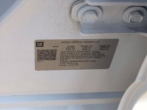 Used 2019 Chevrolet Impala LT FWD image 22
