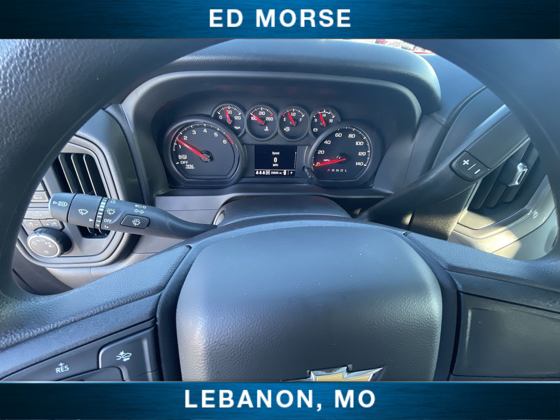 Certified 2025 Chevrolet Silverado 1500 Custom w/ Turbomax Blackout Package AWD/4WD image 11