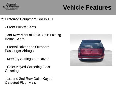 Used 2025 Chevrolet Tahoe LT AWD/4WD image 5