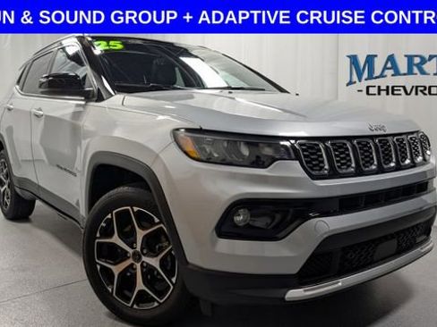Used 2025 Jeep Compass Limited w/ Sun & Sound Group AWD/4WD image 1