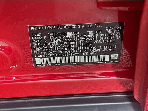 Used 2024 Honda HR-V Sport image 12