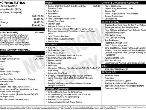 Used 2023 GMC Yukon SLT w/ SLT Luxury Package RWD image 6