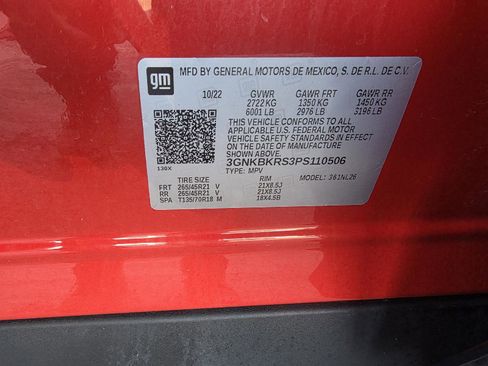 Used 2023 Chevrolet Blazer RS w/ Driver Confidence II Package image 27