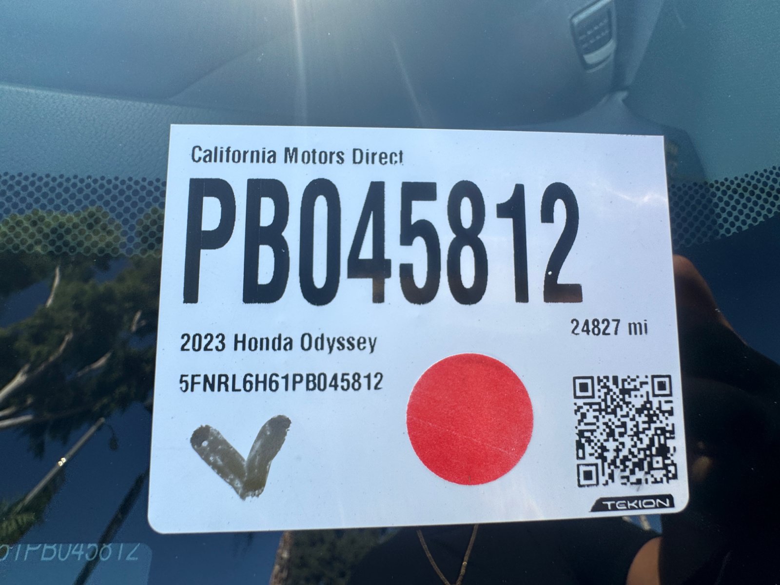 Used 2023 Honda Odyssey EX-L image 23