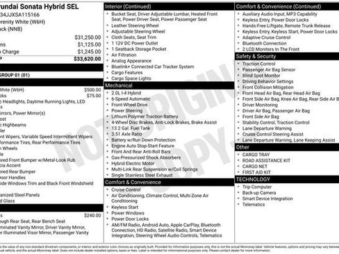 Used 2025 Hyundai Sonata SEL FWD image 43