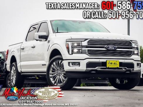 Certified 2024 Ford F150 Platinum w/ Equipment Group 703A Plus image 2