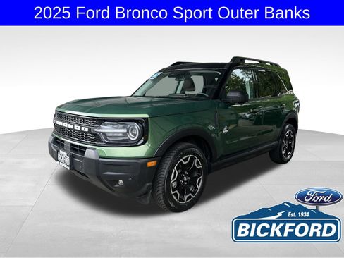 Used 2025 Ford Bronco Sport Outer Banks w/ Outer Banks Tech Package+ AWD/4WD image 1
