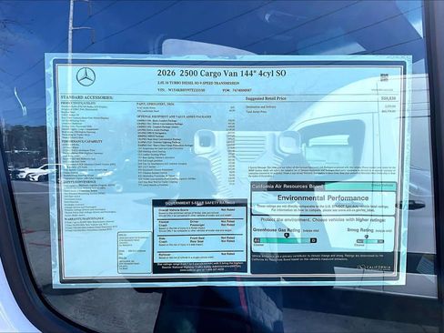 New 2026 Mercedes-Benz Sprinter 2500 image 19
