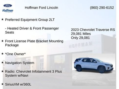 Used 2023 Chevrolet Traverse RS image 5