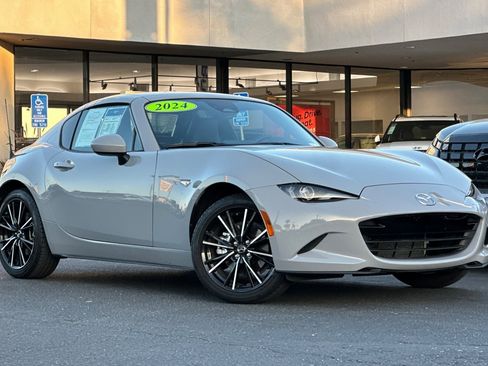 Used 2024 MAZDA MX-5 Miata RF Grand Touring w/ Weather Package image 1