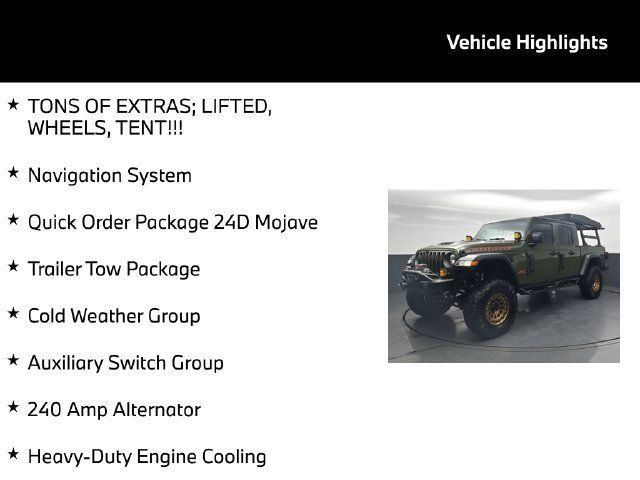 Used 2023 Jeep Gladiator Mojave w/ Cold Weather Group AWD/4WD image 5