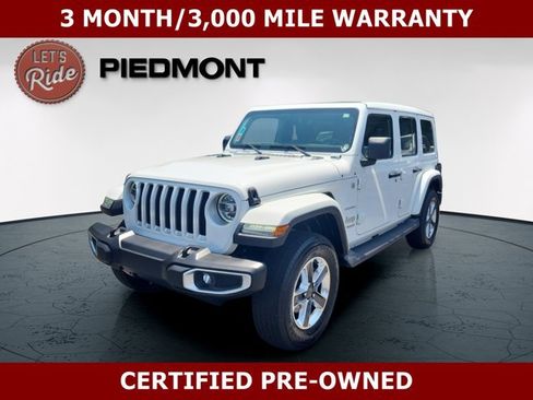 Used 2020 Jeep Wrangler Unlimited Sahara AWD/4WD image 1