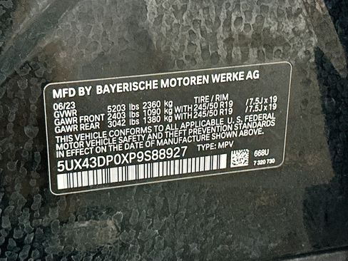 Certified 2023 BMW X3 sDrive30i w/ Convenience Package RWD image 34
