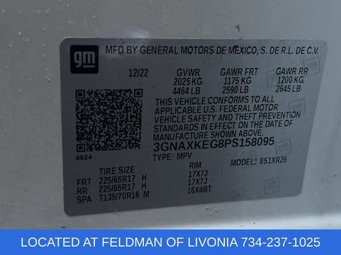 Certified 2023 Chevrolet Equinox LT image 32