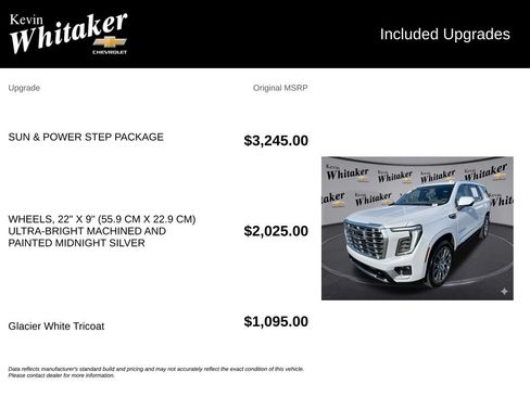 Certified 2026 GMC Yukon Denali w/ Sun & Power Step Package AWD/4WD image 37