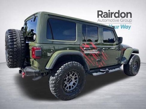 Used 2021 Jeep Wrangler Unlimited Rubicon w/ Uconnect 4C Nav & Sound Group AWD/4WD image 7