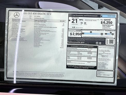 New 2026 Mercedes-Benz GLE 450 4MATIC image 18