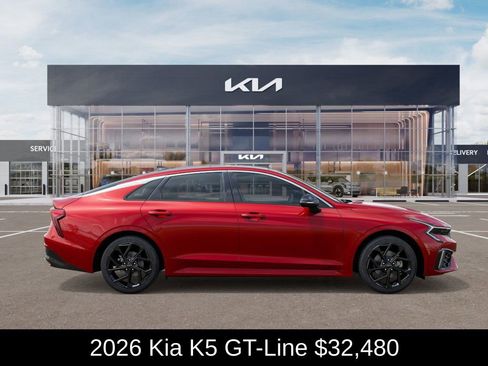 New 2026 Kia K5 GT-Line w/ GT-Line Premium Package FWD image 8