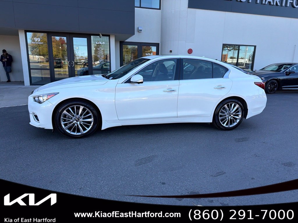 Used 2022 INFINITI Q50 Luxe w/ Cargo Package AWD/4WD image 2