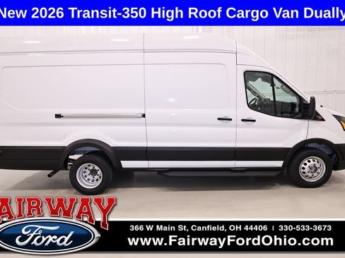 New 2026 Ford Transit 350 148 High Roof Extended DRW RWD image 1