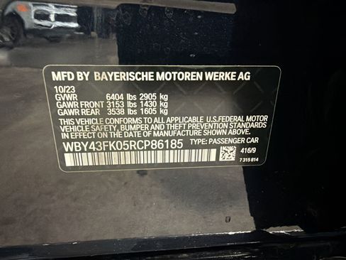 Used 2024 BMW i5 M60 w/ Executive Package AWD/4WD image 11