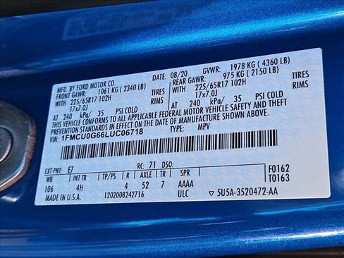 Used 2020 Ford Escape SE FWD image 29