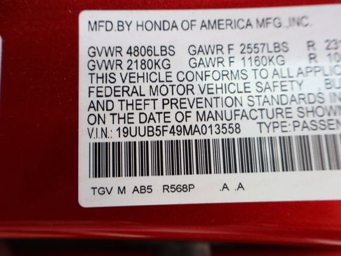 Used 2021 Acura TLX w/ Technology Package image 18