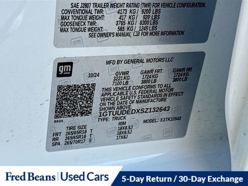 Used 2025 GMC Sierra 1500 SLT image 34