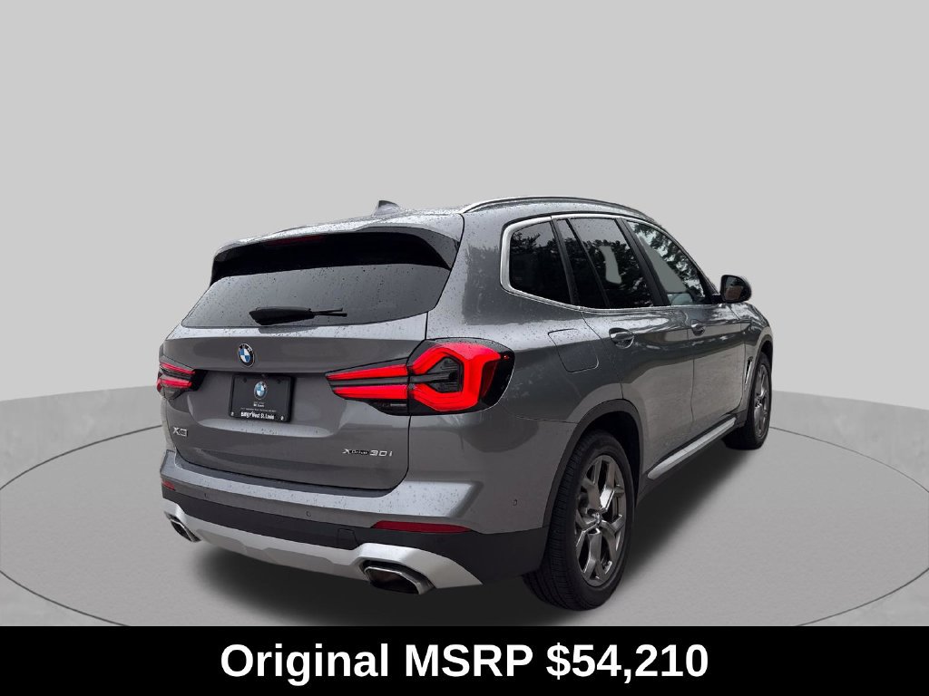 Used 2023 BMW X3 xDrive30i w/ Premium Package w/ZPA AWD/4WD image 6