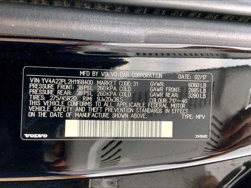 Used 2017 Volvo XC90 T6 Inscription w/ Vision Package AWD/4WD image 35