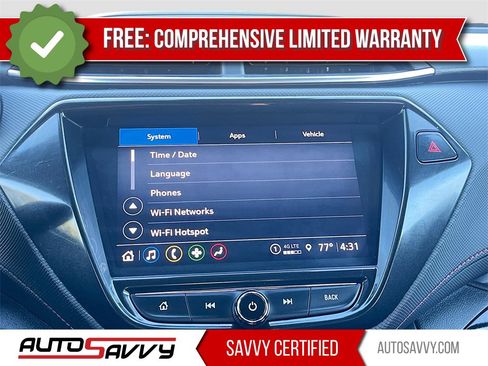 Used 2023 Chevrolet TrailBlazer RS w/ Sun and Liftgate Package image 14