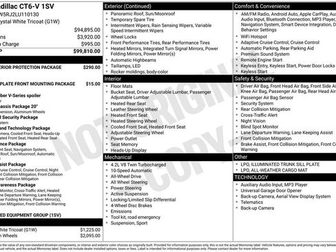 Used 2020 Cadillac CT6 V image 55