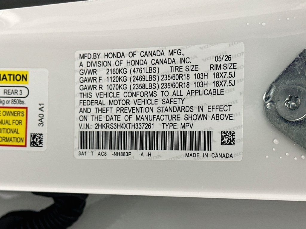 Certified 2026 Honda CR-V EX image 31